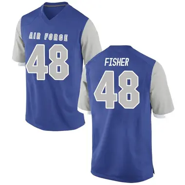 Royal Luke Fisher Men's Air Force Falcons Football College Jersey - Replica